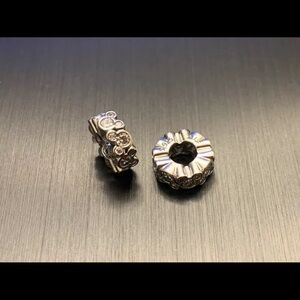Set of 2 Pandora Mickey Mouse Pandora Spacer Charms